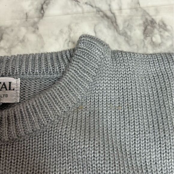 Vintage Scotty Scottie dog Graphic Crewneck Sweater grey black Size Small 90s - Picture 5 of 9